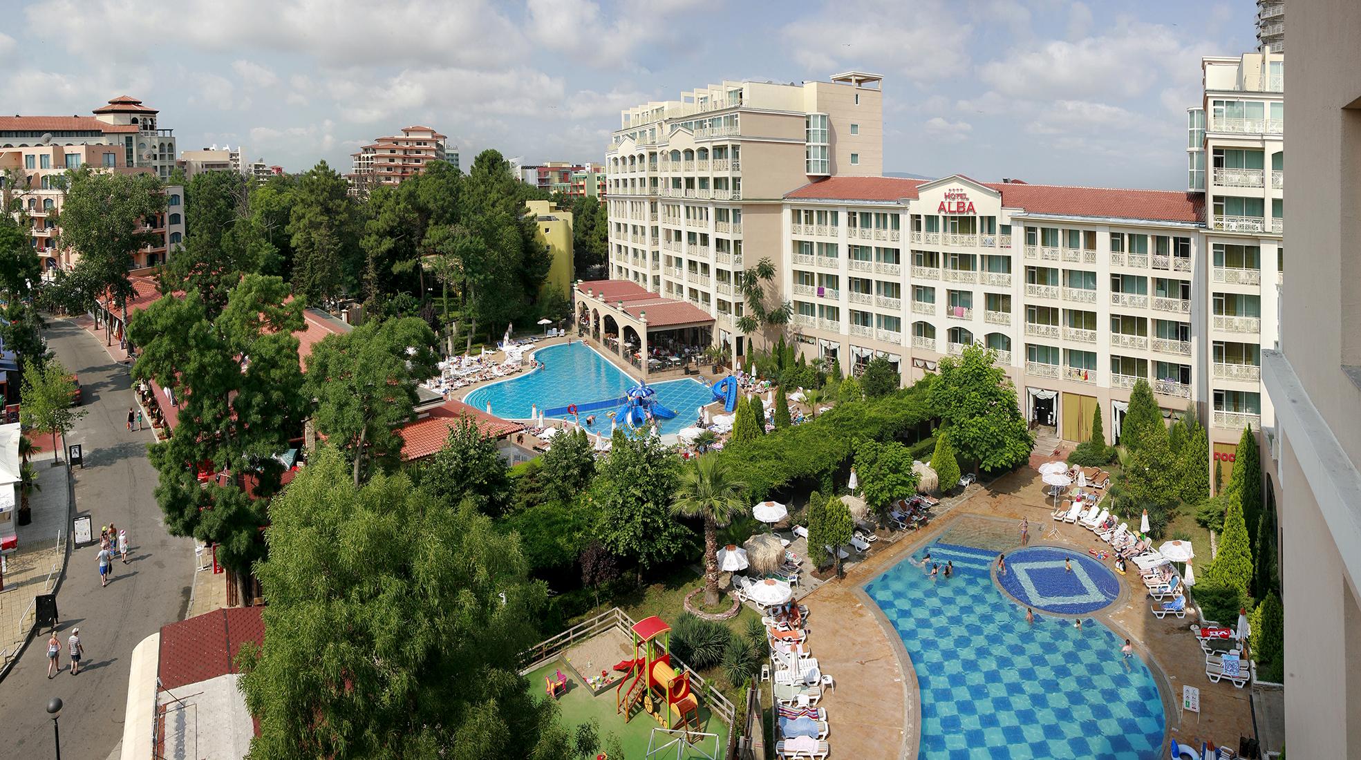 Hotel Alba Sunny Beach Exterior foto