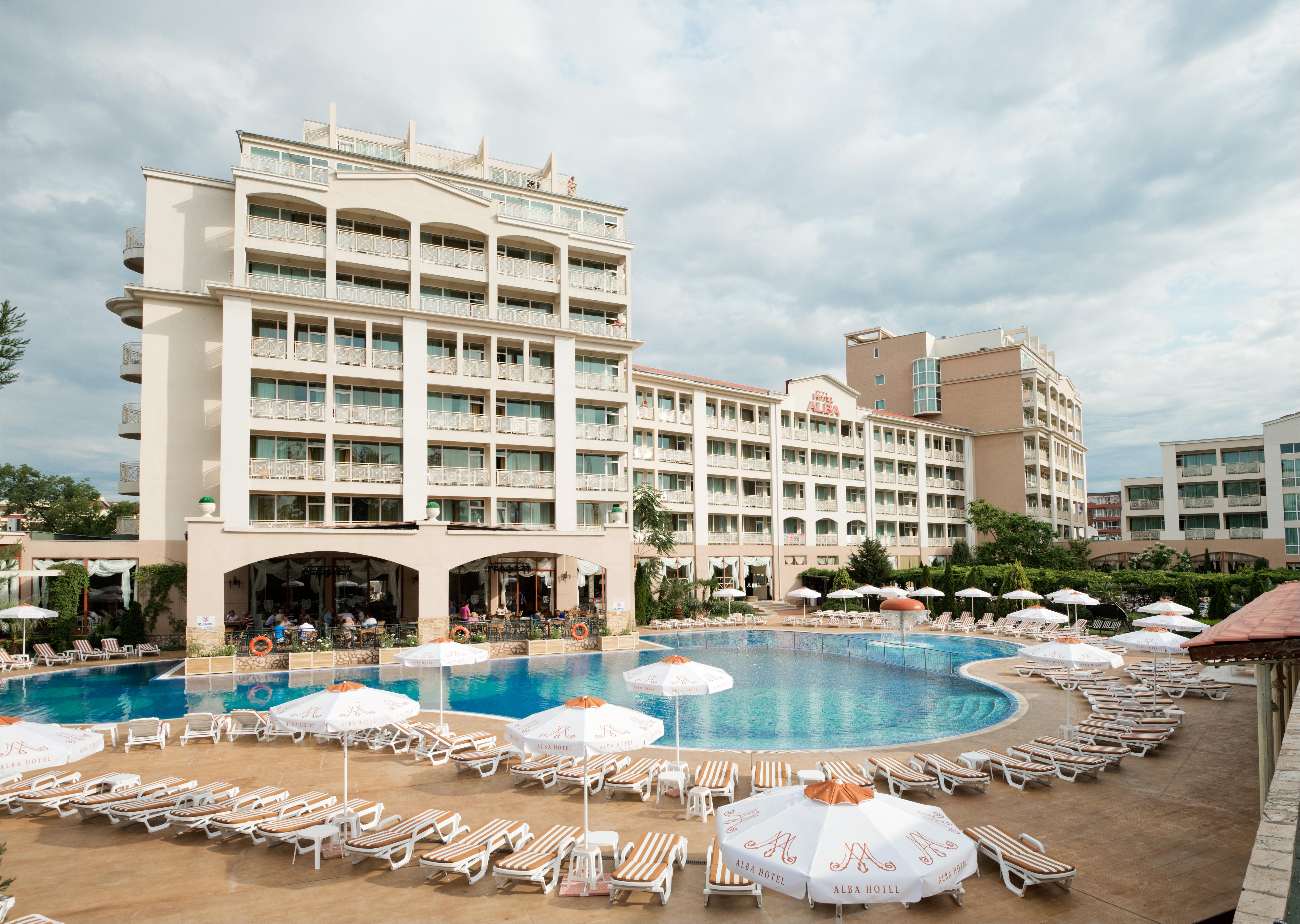 Hotel Alba Sunny Beach Exterior foto